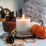Pumpkin Spice Vegan Scented | Non-Toxic | Soy Wax Candle