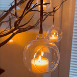 Glass Candle Holders