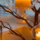 Glass Candle Holders