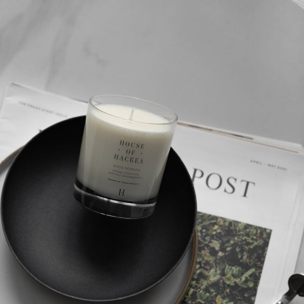 Good Morning Vegan Scented | Non-Toxic | Soy Wax Candle