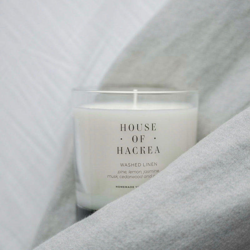 Washed Linen - Vegan Scented Candle - 220g